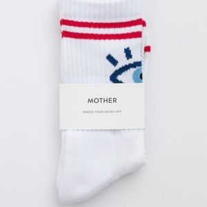 Mother Denim Baby Steps Eyes Socks